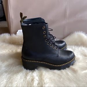 Dr. Marten Shriver Hi Platform Heel Boots